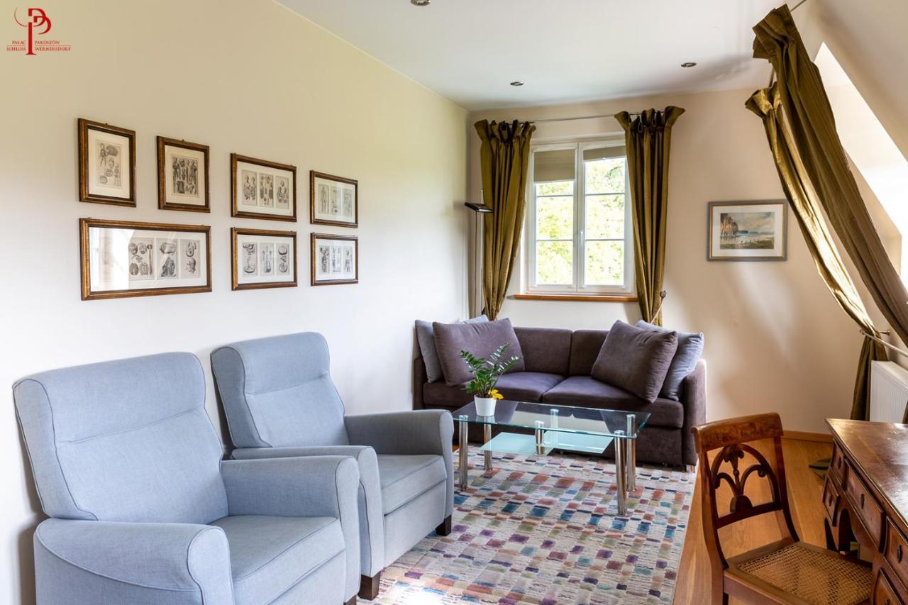 Palac Pakoszow Schlosshotel Wernersdorf يلينيا غورا المظهر الخارجي الصورة The living room